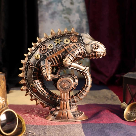 Figurine "Caméléon Mécanique"