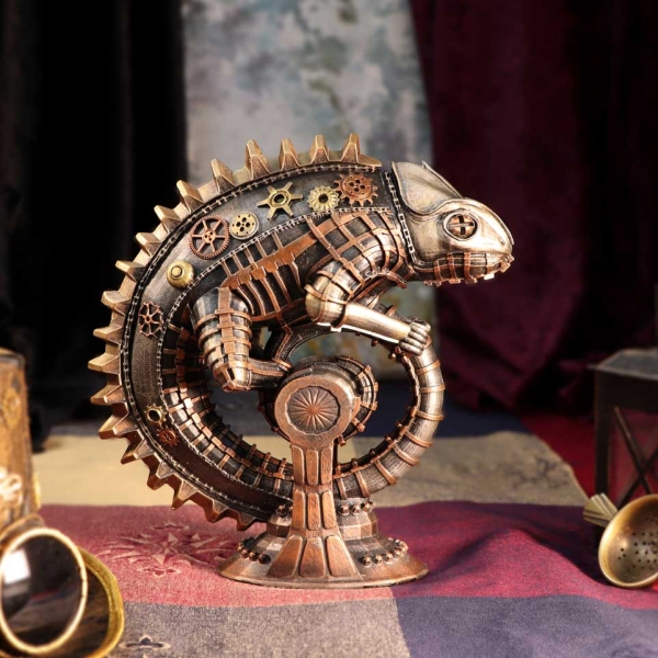 Figurine "Caméléon Mécanique"
